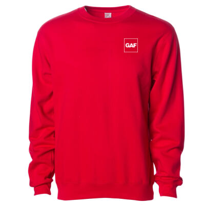 GAF Midweight Sweatshirt - Red variant Thumbnail